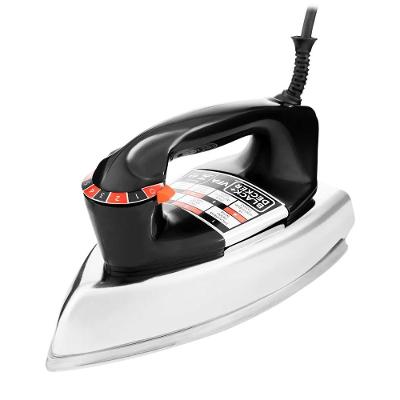 Ferro de Passar Seco Black + Decker VFA1110 Base de Alumínio Preto 110V