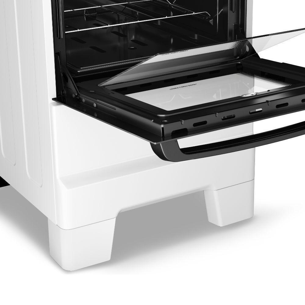 Fogão Esmaltec Ideal Super 4 Bocas Branco Bivolt - 2