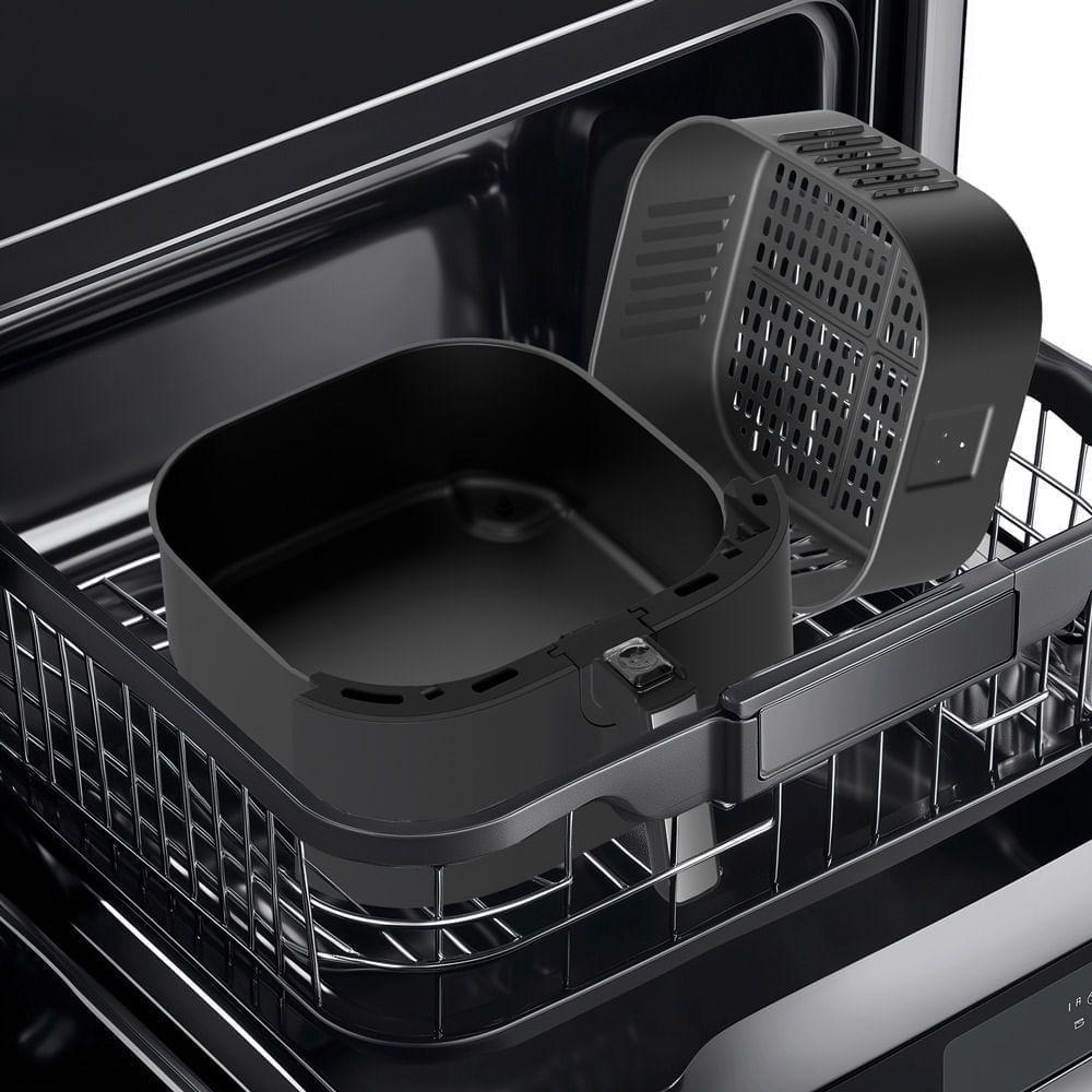 Fritadeira Air Fryer Midea Widemax Preto E Inox 5,5L 220V FWM55P2 - 3