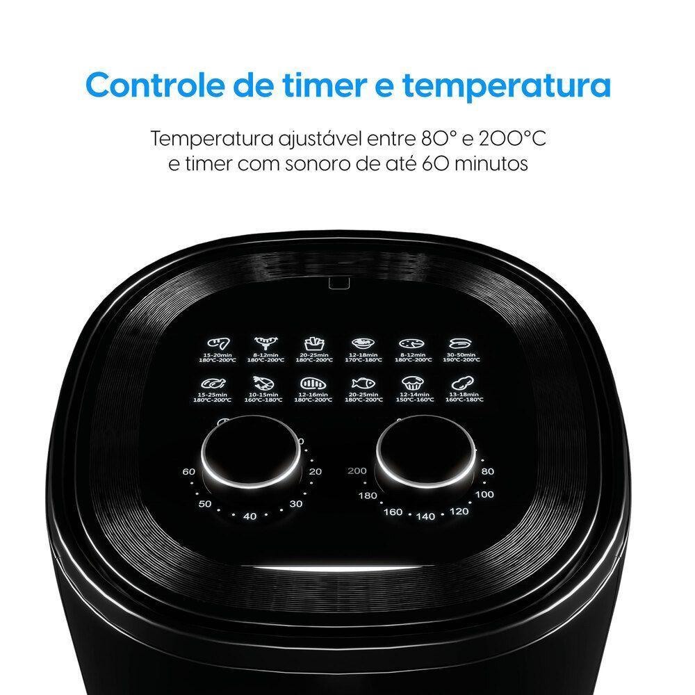 Fritadeira Air Fryer Space 5 - 5L Air Circuit 1.700W 220V - 6