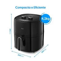 Fritadeira Air Fryer Space 5 - 5L Air Circuit 1.700W 220V - 3