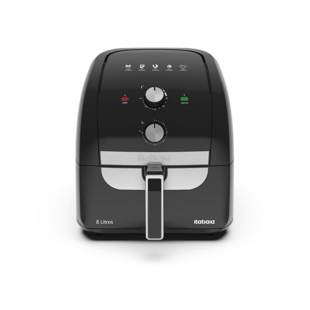 Fritadeira Air Fryer Itatiaia 8L Preto 220V - 1