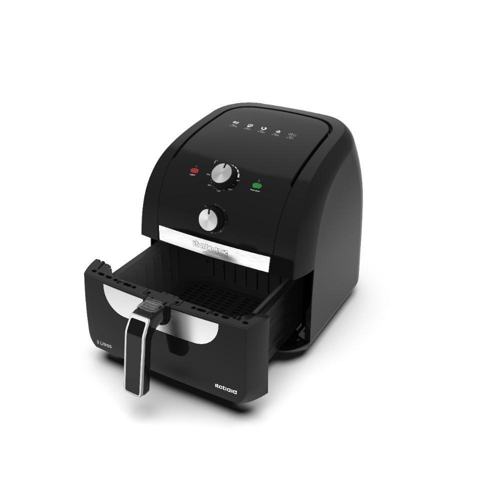 Fritadeira Air Fryer Itatiaia 8L Preto 220V - 6