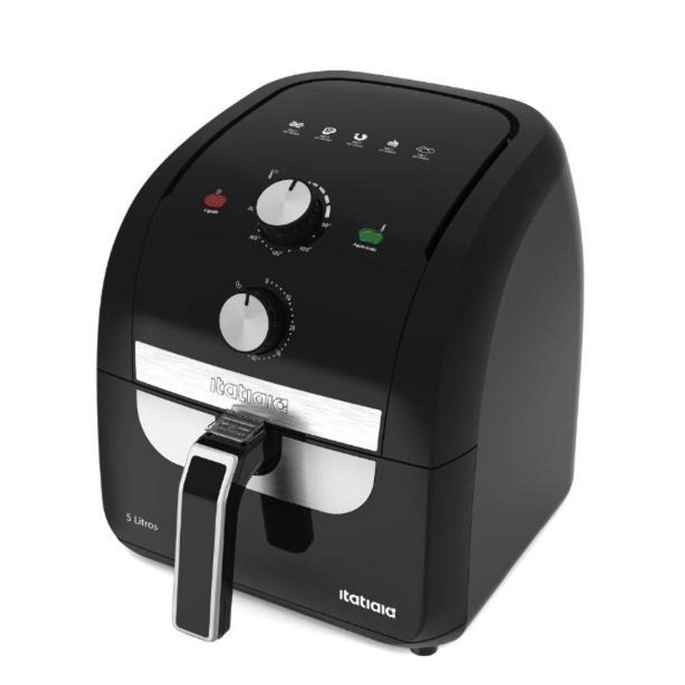 Fritadeira Air Fryer Itatiaia 5L Preto 220V - 1