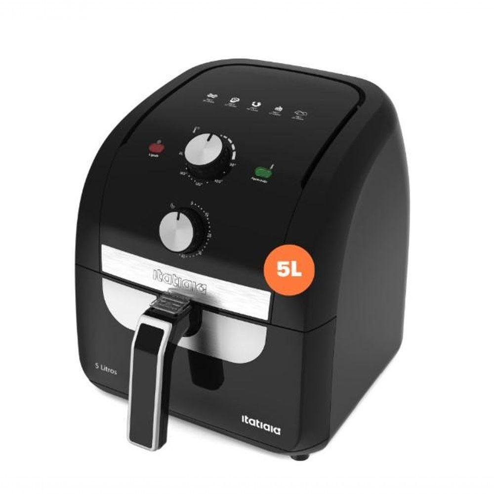 Fritadeira Air Fryer Itatiaia 5L Preto 220V - 2