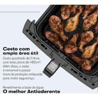 Fritadeira Air Fryer Itatiaia 5L Preto 220V - 10