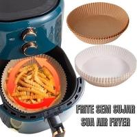 Forro De Papel 100 Unidades Tapete Forma Kit Airfryer Microondas Forno - 2