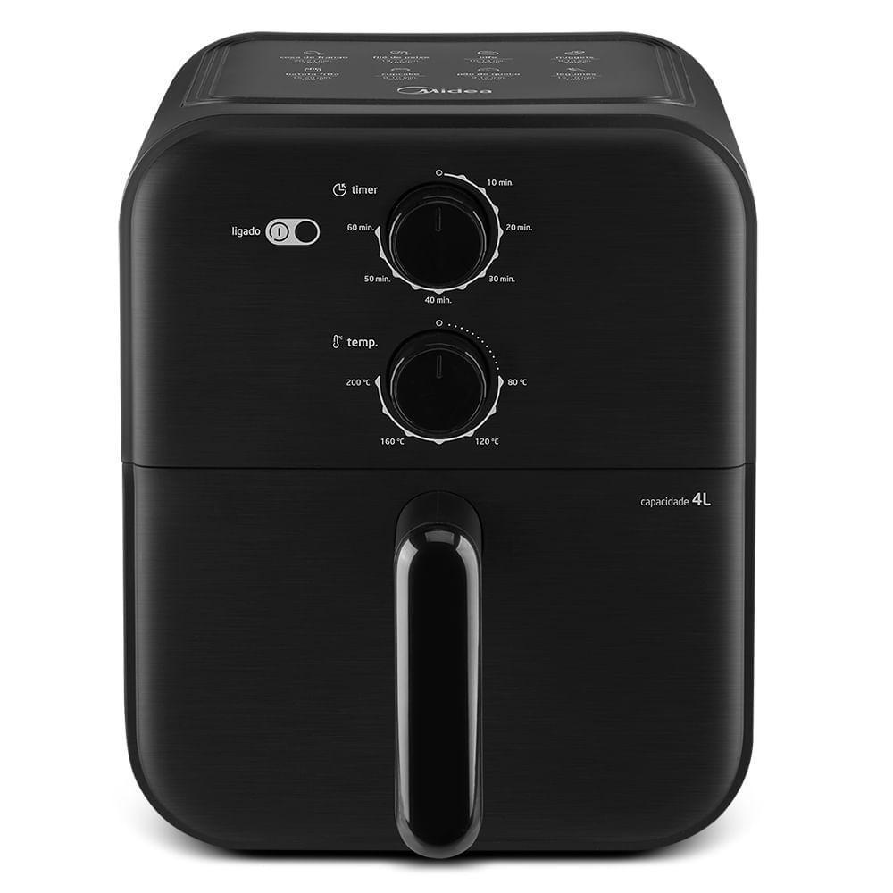 Fritadeira Air Fryer Midea Blackstone Preta 4L 110V MAF400P0APK1 - 1