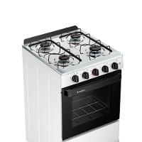 Fogão Esmaltec 4 Bocas Ideal Pop Mesa De Aço Inox Branco F4ISB Bivolt - 5