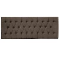 Kit Painel Cabeceira Com Bau Calçadeira Dubai 1,93m Para Cama King Size Suede Marrom - Aurora Line - 3