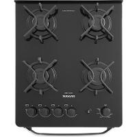 Fogão De Piso Best Cook 4 Queimadores Fgv405pt Bivolt