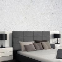 Painel Suspenso Cabeceira Luna 1,93m Para Cama King Size Suede Cinza - Aurora Line - 2