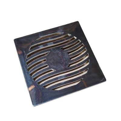 Grelha Quadrada Cromada Plastilit 150mm