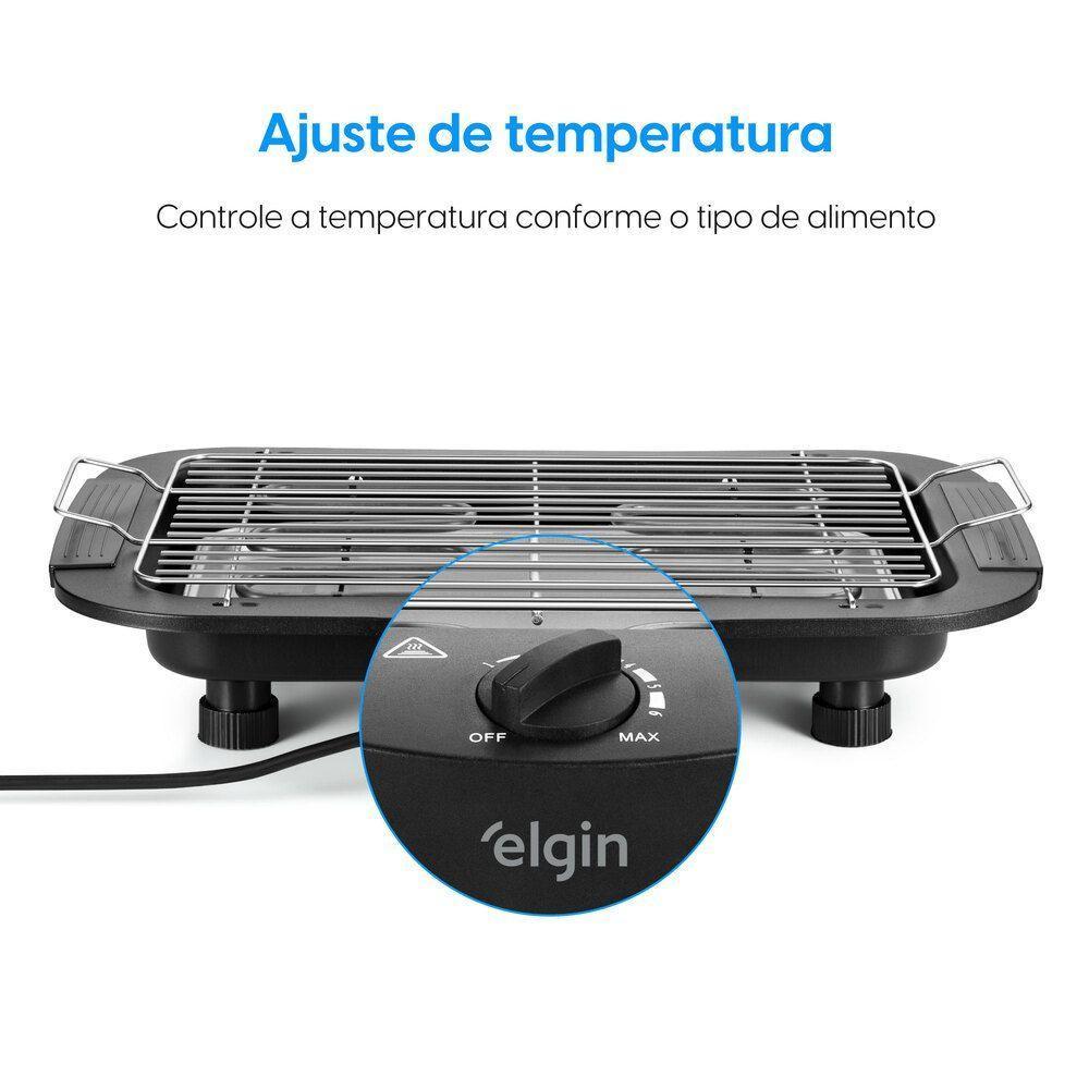 Churrasqueira BBQ Show - 2.000W Amplo Grill Controle de Temperatura 220V - 3