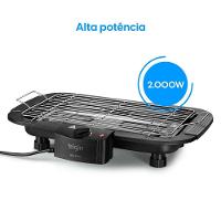 Churrasqueira BBQ Show - 2.000W Amplo Grill Controle de Temperatura 220V - 2