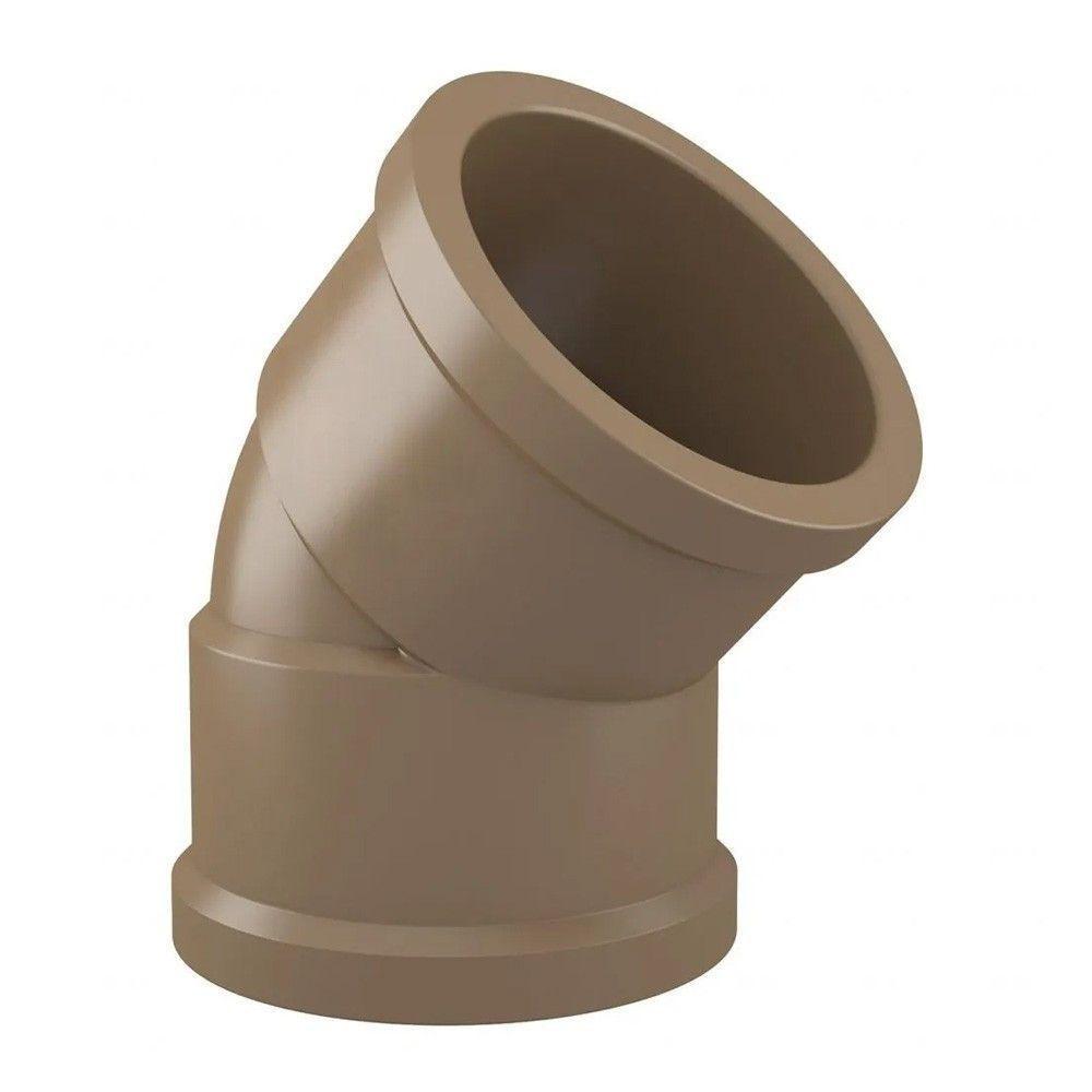 Joelho 45 X 20mm Soldavel Pvc - 1
