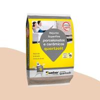 Rejunte Quartzolit Porcelanatos E Cerâmicas 1kg - Bege - 1