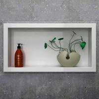 Nicho Para Banheiro Bosi 63x10x33 - Branco - 1