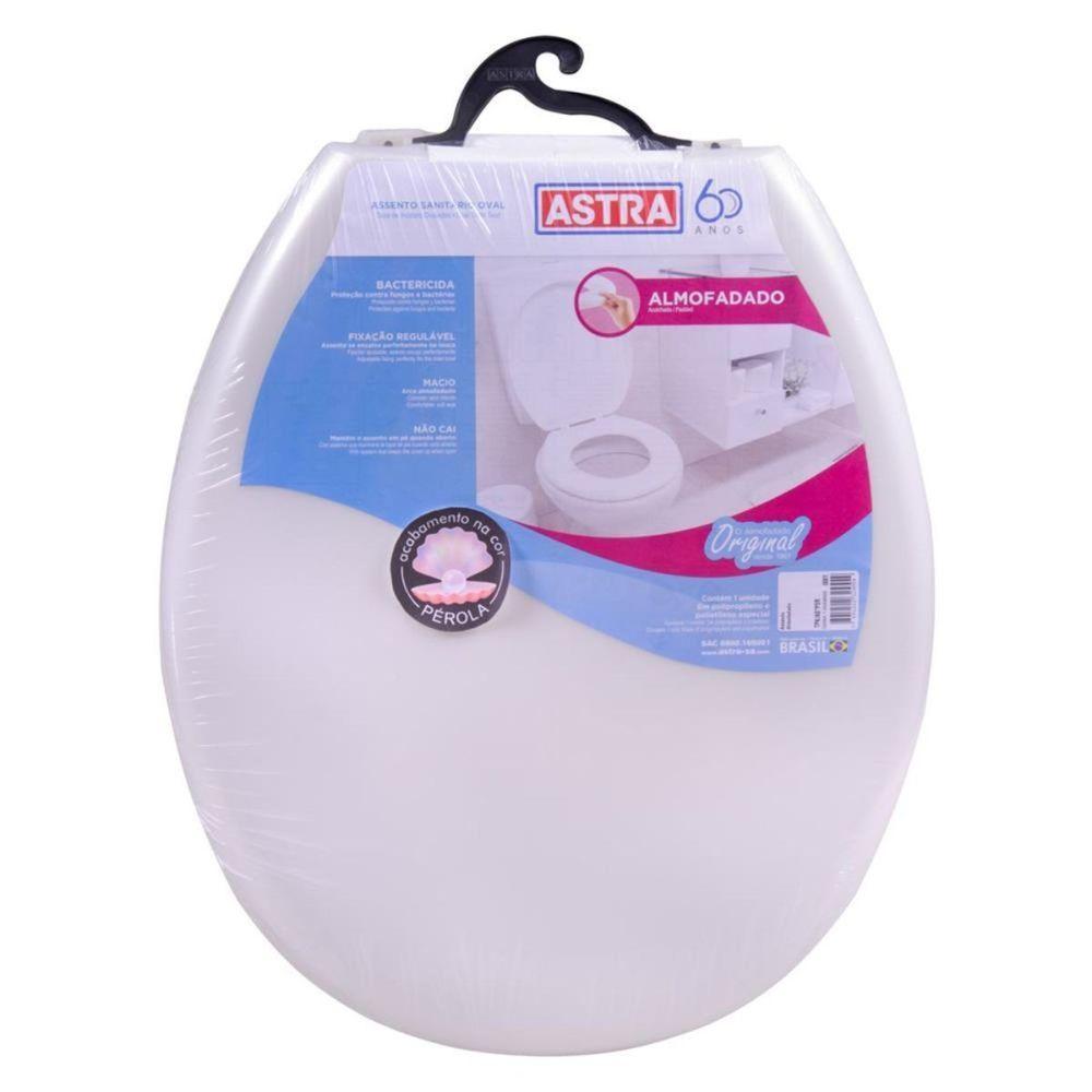 Assento Sanitario Almofadado Branco Astra Tpk-as - 2