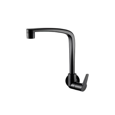 Torneira Lorenzetti Flatt Parede 1168 C71 - Preto Fosco