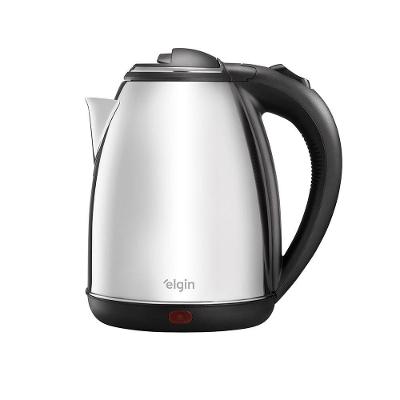Chaleira Elétrica Elgin Inox 2L 1200W sem Fio Desligamento Automático 110V