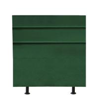 Cabeceira Estofada Argentina 100cm Solteiro Para Cama Colchão Box Quarto Suede Verde - Aurora Line - 1