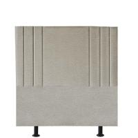 Cabeceira Estofada Grécia 100cm Solteiro Para Cama Colchão Box Quarto Linho Bege - Aurora Line - 2