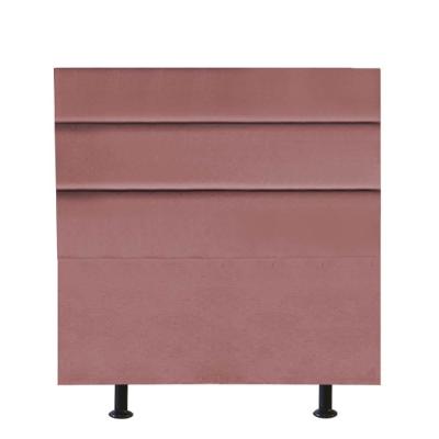 Cabeceira Estofada Argentina 90cm Solteiro Para Cama Colchão Box Quarto Suede Rose Gold - Aurora Line