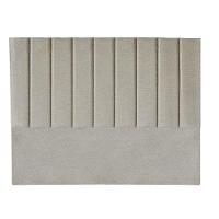 Cabeceira Carla Pé Plástico 160cm Queen Size Para Cama Colchão Box Quarto Linho Bege - Aurora Line - 2