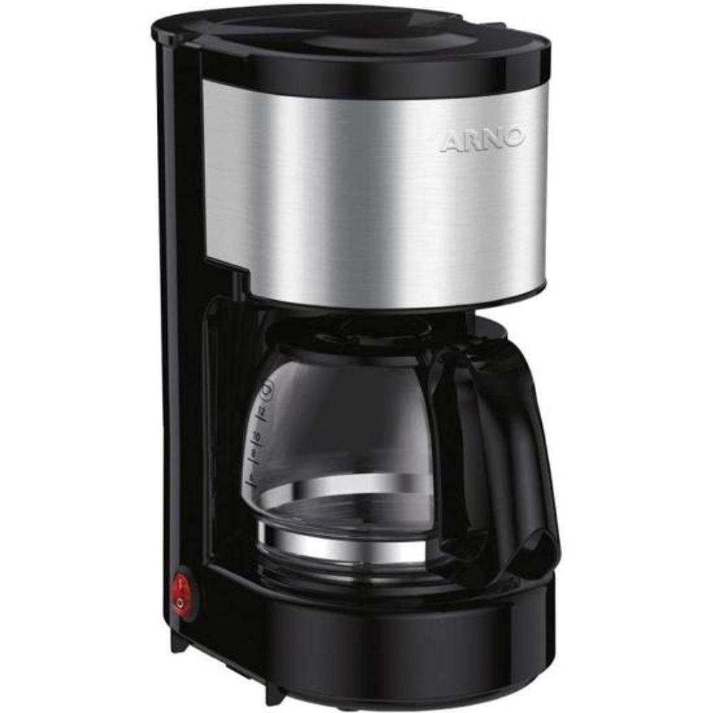 Cafeteira Elétrica Arno Perfectta Inox 600ml Jarra De Vidro 110V - 1