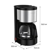 Cafeteira Elétrica Arno Perfectta Inox 600ml Jarra De Vidro 110V - 8