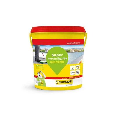 Super Manta Liquida Quartzolit Branca 4kg