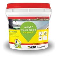 Super Manta Liquida Quartzolit Branca 4kg - 2