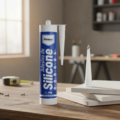 Silicone Acetico Uso Geral Firmex Transp 260 Gr
