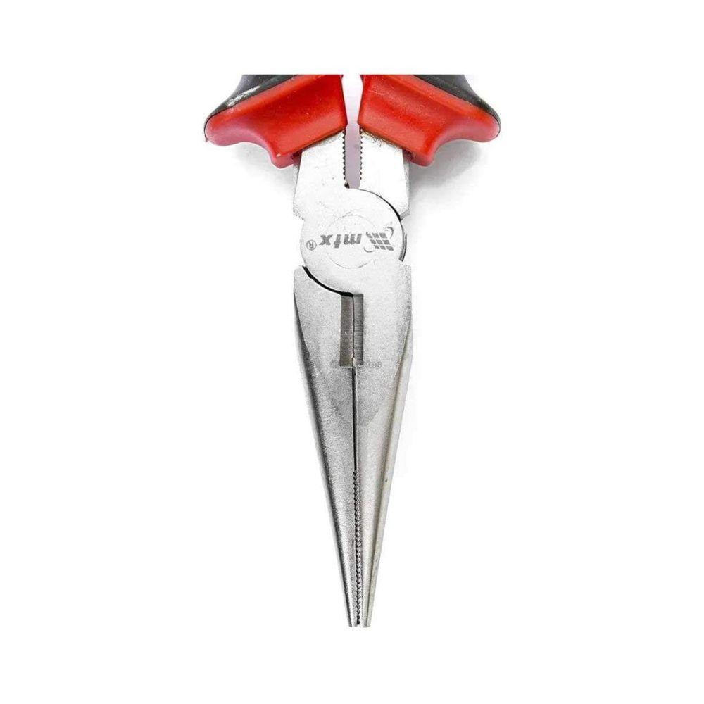 Mtx Alicate Bico Meia Cana Reto Nickel 6 Pol. (160 Mm) Cabo Dupla Injeção - 2