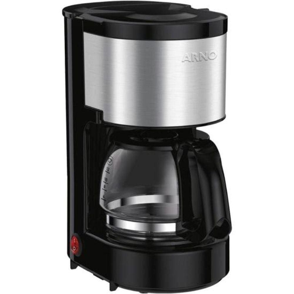 Cafeteira Elétrica Arno Perfectta Inox 600ml Jarra De Vidro 220V - 1
