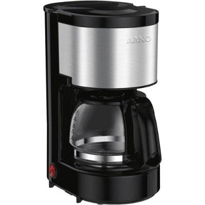 Cafeteira Elétrica Arno Perfectta Inox 600ml Jarra De Vidro 220V