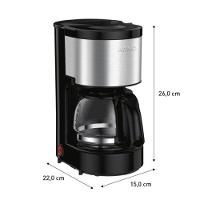 Cafeteira Elétrica Arno Perfectta Inox 600ml Jarra De Vidro 220V - 8