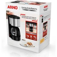 Cafeteira Elétrica Arno Perfectta Inox 600ml Jarra De Vidro 220V - 9
