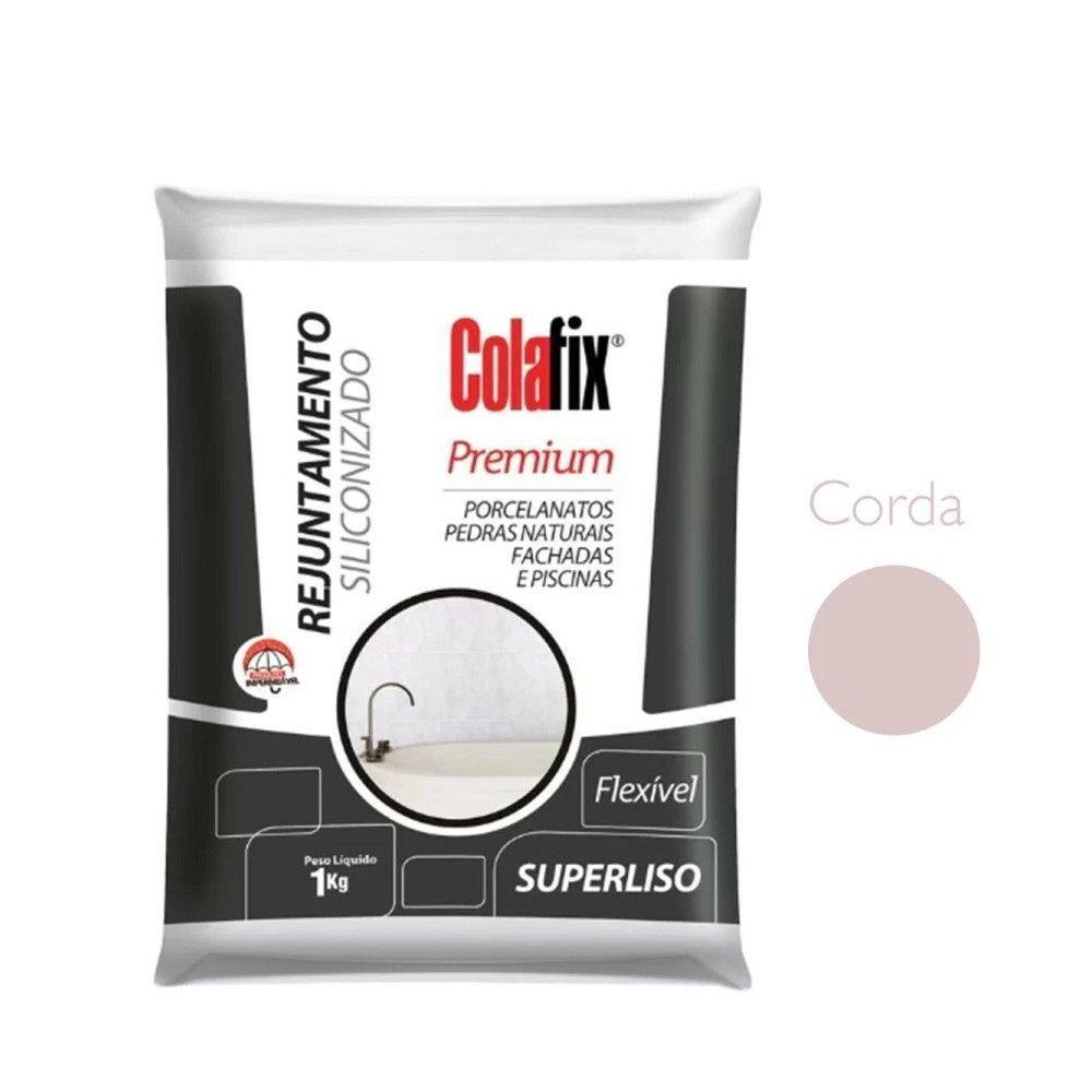 Rejunte Colafix Siliconizado 1kg - Corda - 1