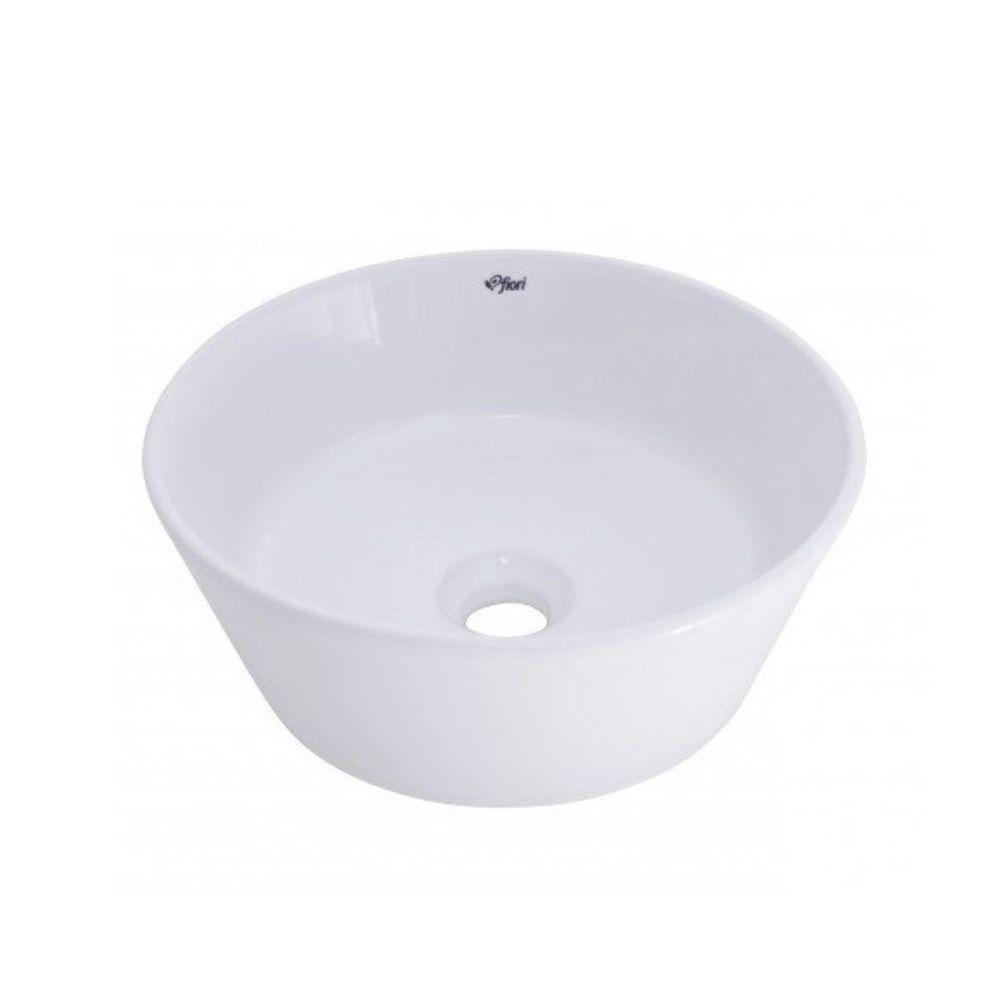 Cuba De Apoio Fiori Redonda Branca - 1