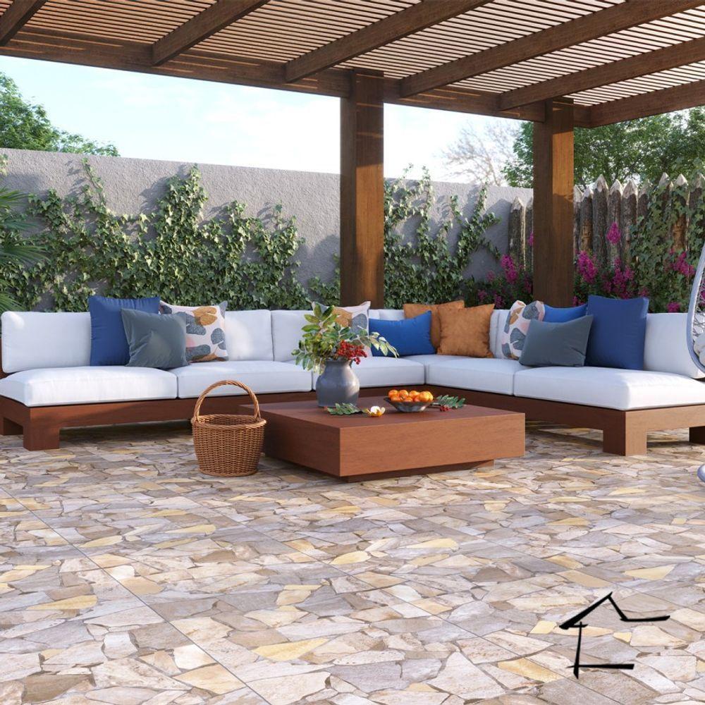 Piso Angelgres Quartzo Natural - 60x60 A - 2