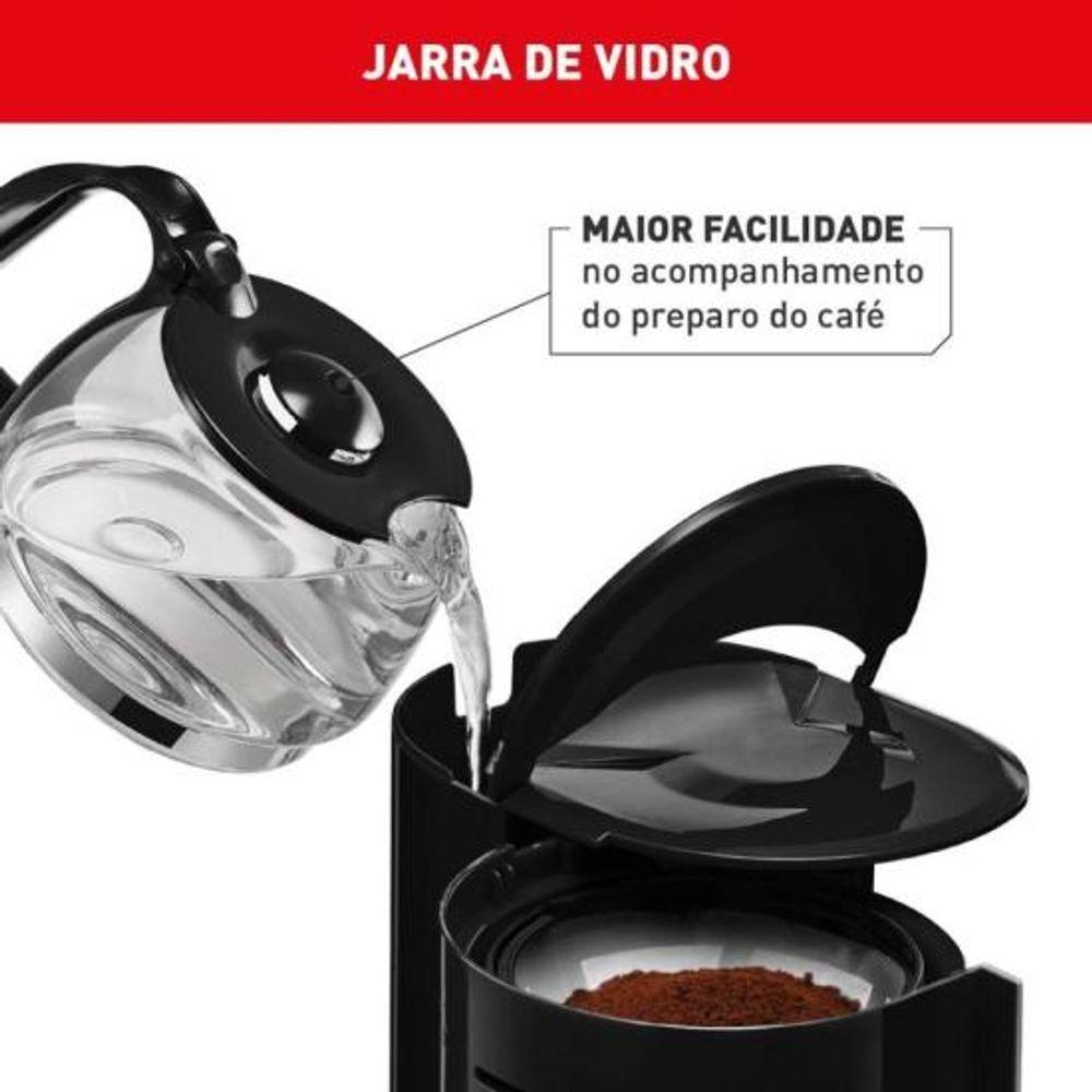 Cafeteira Elétrica Arno Classic Preta 220V - 4