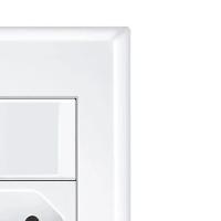 Interruptor Simples E 2 Tomadas 2p+t 20a- 250v - Evidence Fame - 3