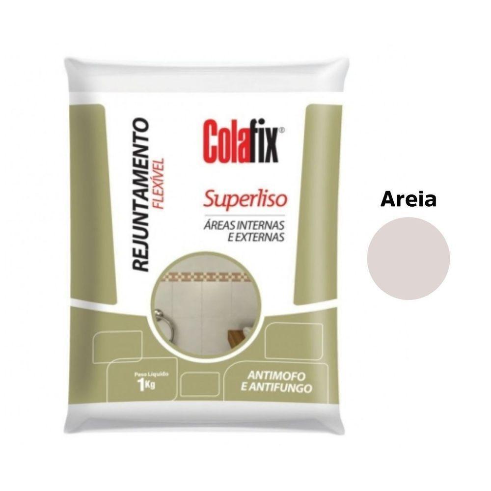 Rejunte Colafix Flexível 1kg - Areia - 1
