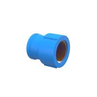 Luva Com Bucha Pvc Azul Roscável E Soldável 1-2" 20mm Plastilit - 1