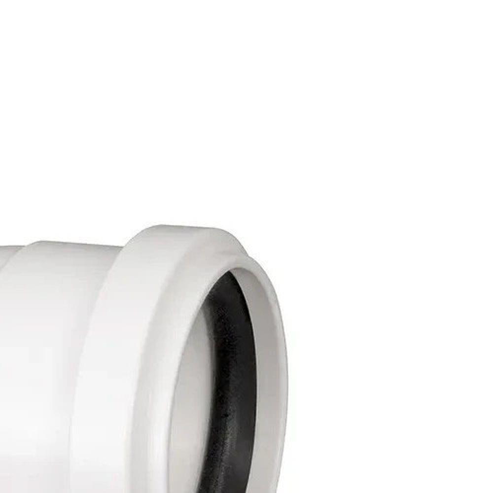 Joelho 90° Com Bucha Pvc Azul Soldável 1.1-4 40x38mm Plastilit - 3