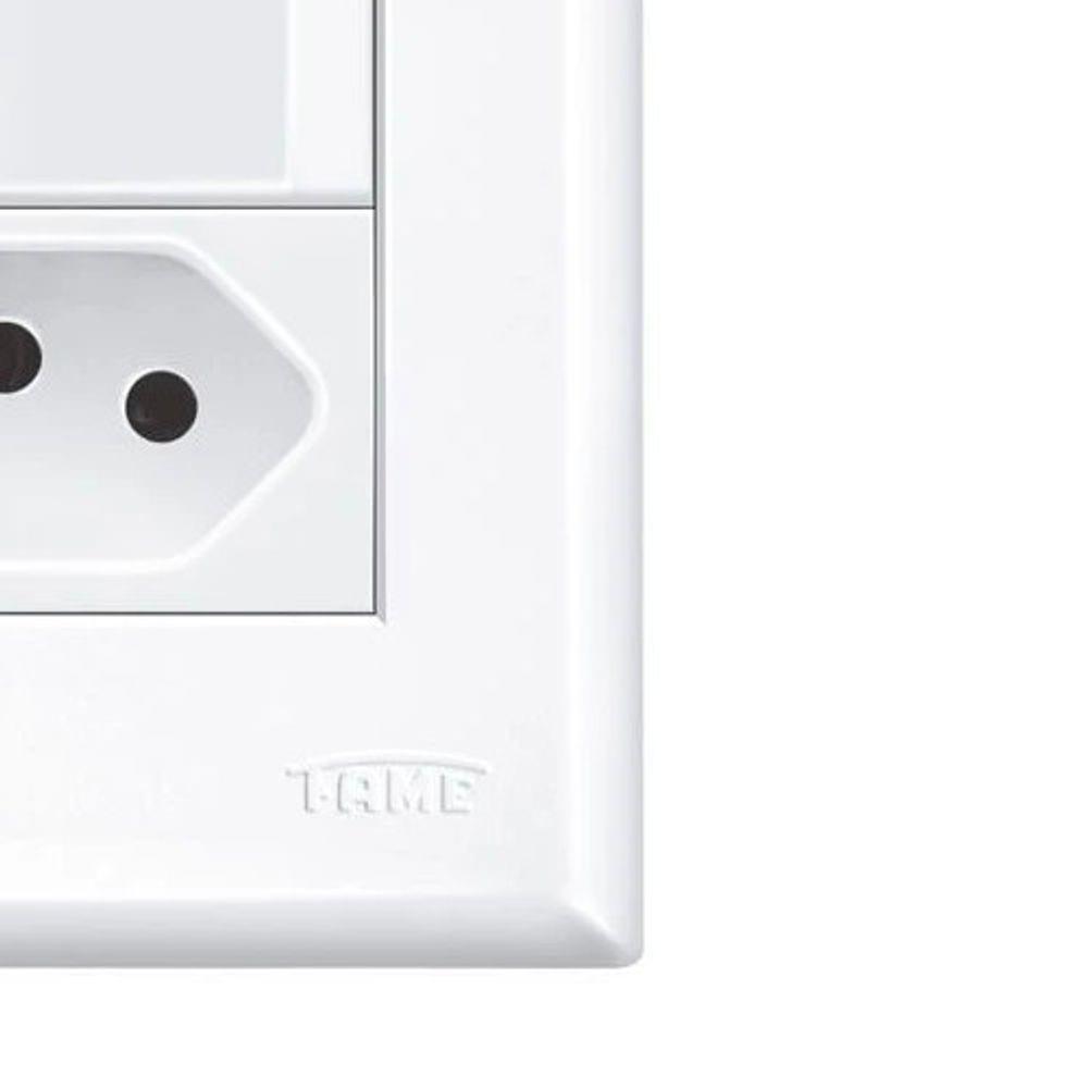 Interruptor Fame 2 Teclas C-tomada Distanciada - 2921 Evidence - 5