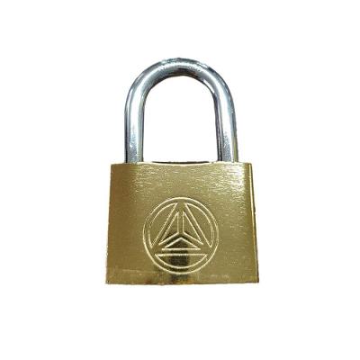 Cadeado 32mm Com 3 Chaves Tri-angle Dourado