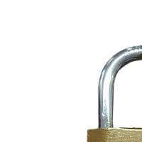 Cadeado 32mm Com 3 Chaves Tri-angle Dourado - 2